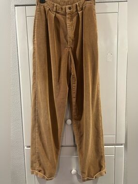 J. Crew Corduroy Pants in Camel Brown